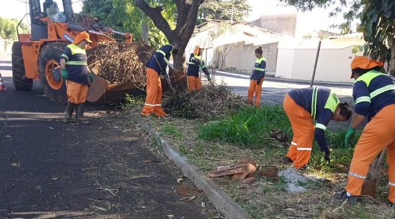 limpeza urbana percorrerá 15 bairros